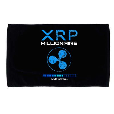 Xrp Crypto Millionaire Hodl Loading Ripple Token Microfiber Hand Towel