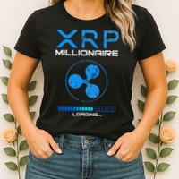 Xrp Crypto Millionaire Hodl Loading Ripple Token Womens T-Shirt