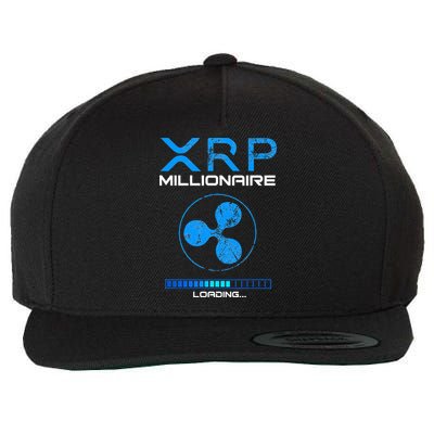 Xrp Crypto Millionaire Hodl Loading Ripple Token Wool Snapback Cap