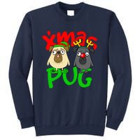 Xmas Christmas Pug Pugs Dog Lover Sweatshirt