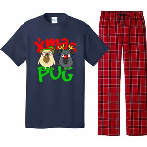 Xmas Christmas Pug Pugs Dog Lover Pajama Set