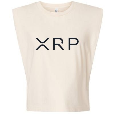 Xrp Coin Ripple Cryptocurrency Wallet Hodler To The Moon Garment-Dyed Women's Muscle Tee
