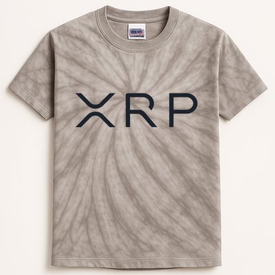 Xrp Coin Ripple Cryptocurrency Wallet Hodler To The Moon Kids Tie-Dye T-Shirt