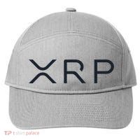 Xrp Coin Ripple Cryptocurrency Wallet Hodler To The Moon 7-Panel Snapback Hat