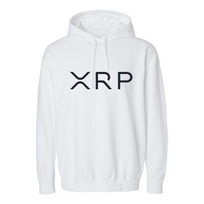 Xrp Coin Ripple Cryptocurrency Wallet Hodler To The Moon Garment-Dyed Fleece Hoodie