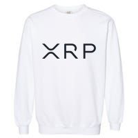 Xrp Coin Ripple Cryptocurrency Wallet Hodler To The Moon Garment-Dyed Sweatshirt