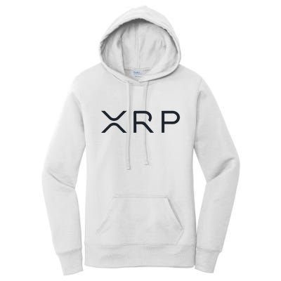 Xrp Coin Ripple Cryptocurrency Wallet Hodler To The Moon Women's Pullover Hoodie