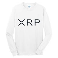 Xrp Coin Ripple Cryptocurrency Wallet Hodler To The Moon Tall Long Sleeve T-Shirt