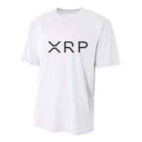 Xrp Coin Ripple Cryptocurrency Wallet Hodler To The Moon Youth Performance Sprint T-Shirt