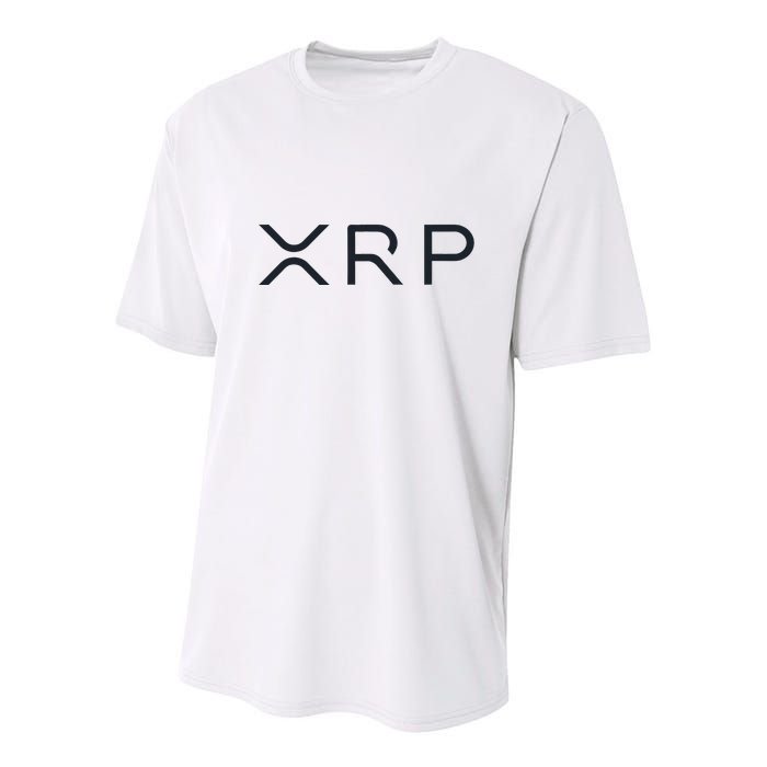 Xrp Coin Ripple Cryptocurrency Wallet Hodler To The Moon Youth Performance Sprint T-Shirt