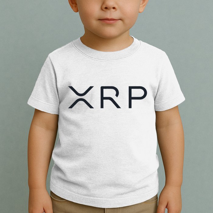 Xrp Coin Ripple Cryptocurrency Wallet Hodler To The Moon Toddler T-Shirt