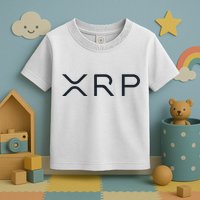 Xrp Coin Ripple Cryptocurrency Wallet Hodler To The Moon Toddler T-Shirt