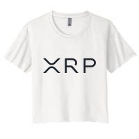 Xrp Coin Ripple Cryptocurrency Wallet Hodler To The Moon Crop Top