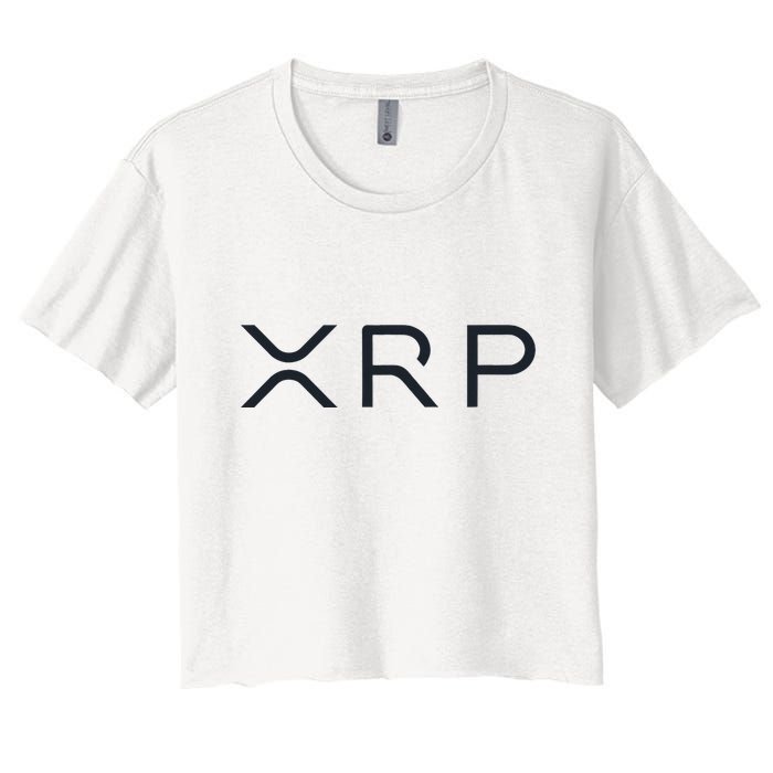 Xrp Coin Ripple Cryptocurrency Wallet Hodler To The Moon Crop Top