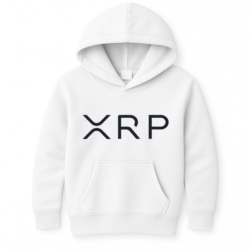 Xrp Coin Ripple Cryptocurrency Wallet Hodler To The Moon Kids Hoodie