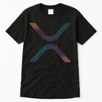 Xrp Coin Ripple Cryptocurrency Wallet Hodler To The Moon Tall T-Shirt