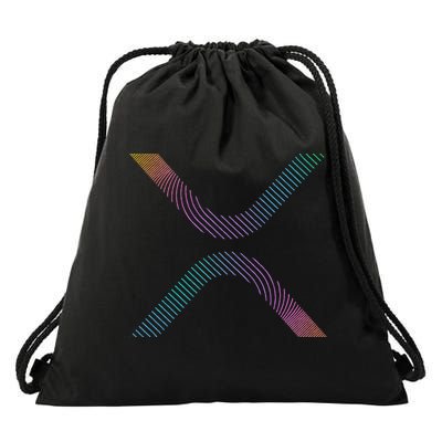 Xrp Coin Ripple Cryptocurrency Wallet Hodler To The Moon Drawstring Bag