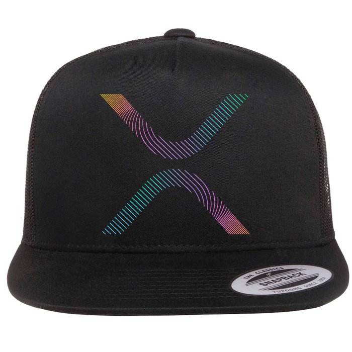 Xrp Coin Ripple Cryptocurrency Wallet Hodler To The Moon Flat Bill Trucker Hat