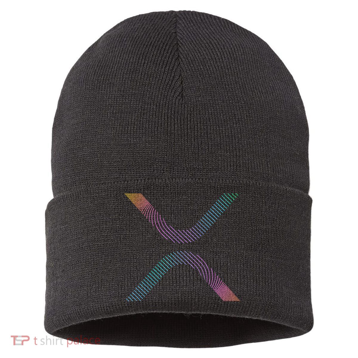 Xrp Coin Ripple Cryptocurrency Wallet Hodler To The Moon Sustainable Knit Beanie