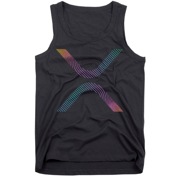 Xrp Coin Ripple Cryptocurrency Wallet Hodler To The Moon Tank Top