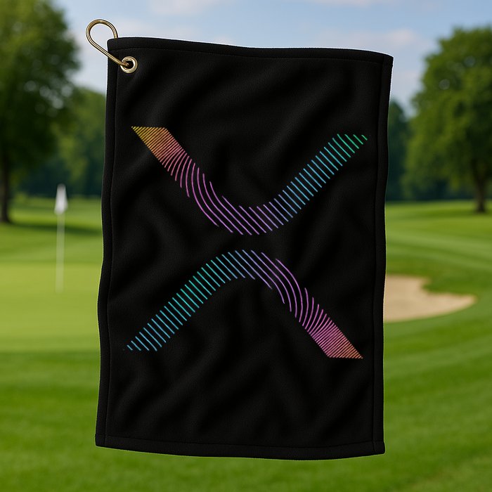 Xrp Coin Ripple Cryptocurrency Wallet Hodler To The Moon Golf Towel