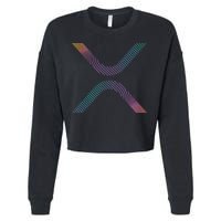 Xrp Coin Ripple Cryptocurrency Wallet Hodler To The Moon Cropped Pullover Crew