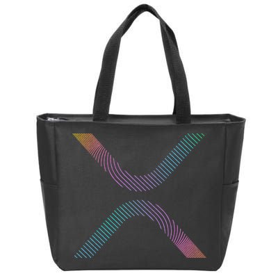 Xrp Coin Ripple Cryptocurrency Wallet Hodler To The Moon Zip Tote Bag