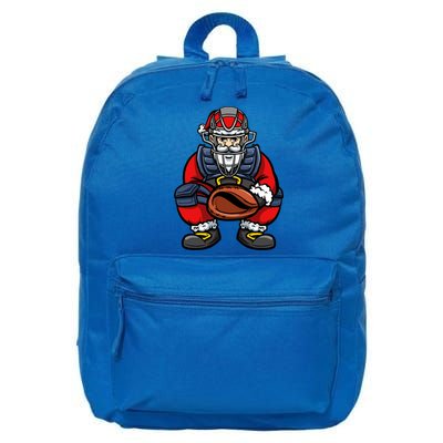 Xmas Catcher Santa Claus Christmas Baseball Gift 16 in Basic Backpack