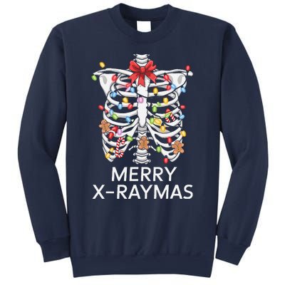 Xray Christmas Skeleton Medical Gingerbread Rib Cage Sweatshirt