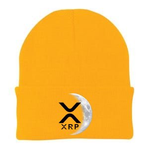 XRP Cryptocurrency To The Moon Knit Cap Winter Beanie