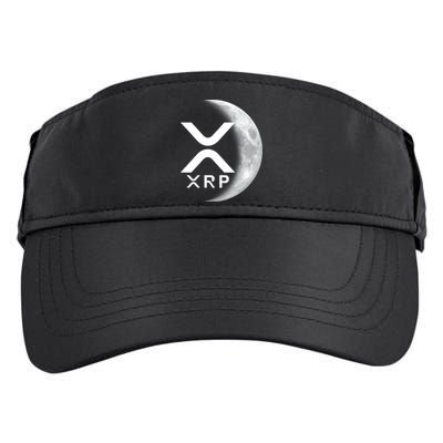 XRP Cryptocurrency To The Moon Adult Drive Performance Visor