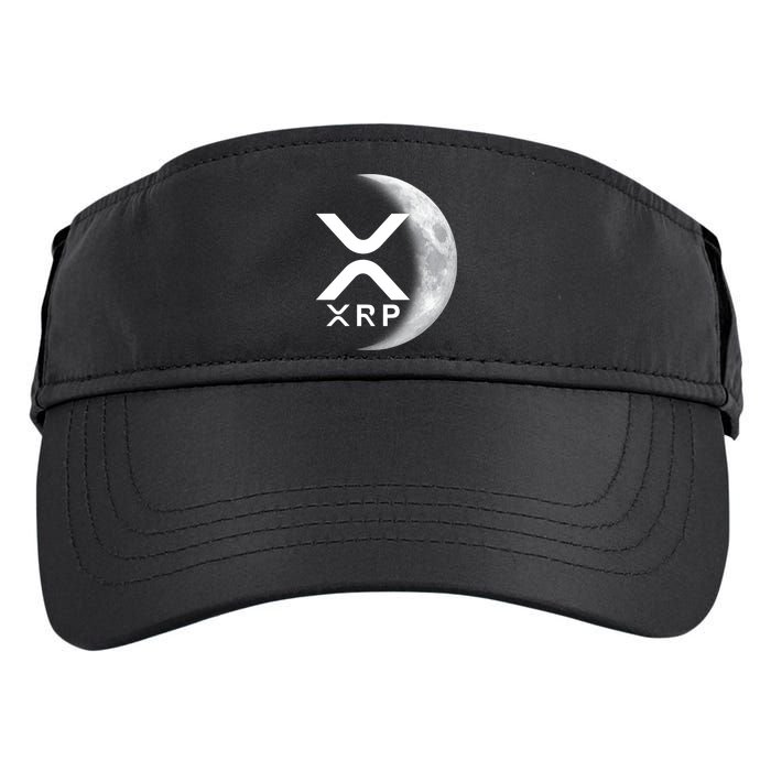 XRP Cryptocurrency To The Moon Adult Drive Performance Visor