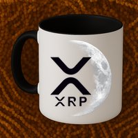 XRP Cryptocurrency To The Moon Mug