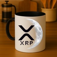 XRP Cryptocurrency To The Moon Mug