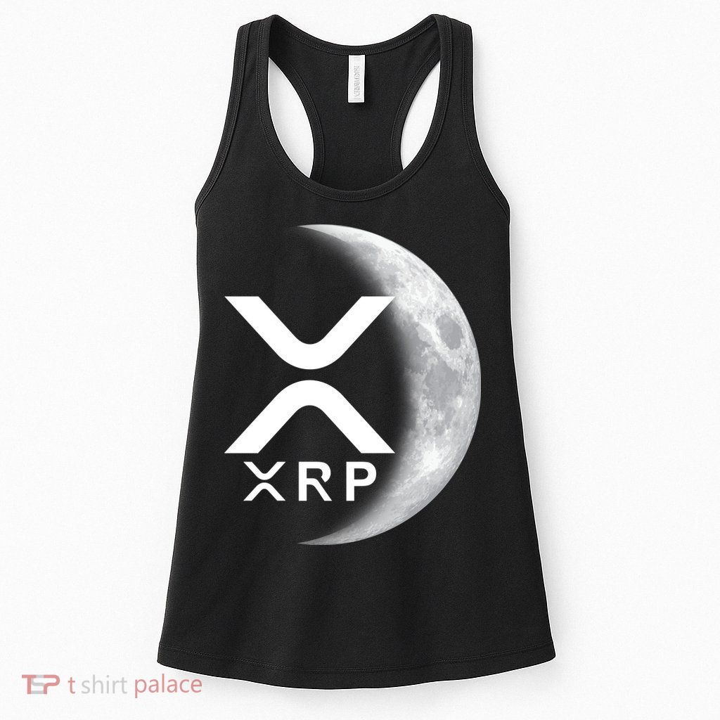 XRP Cryptocurrency To The Moon Womens Tank Top