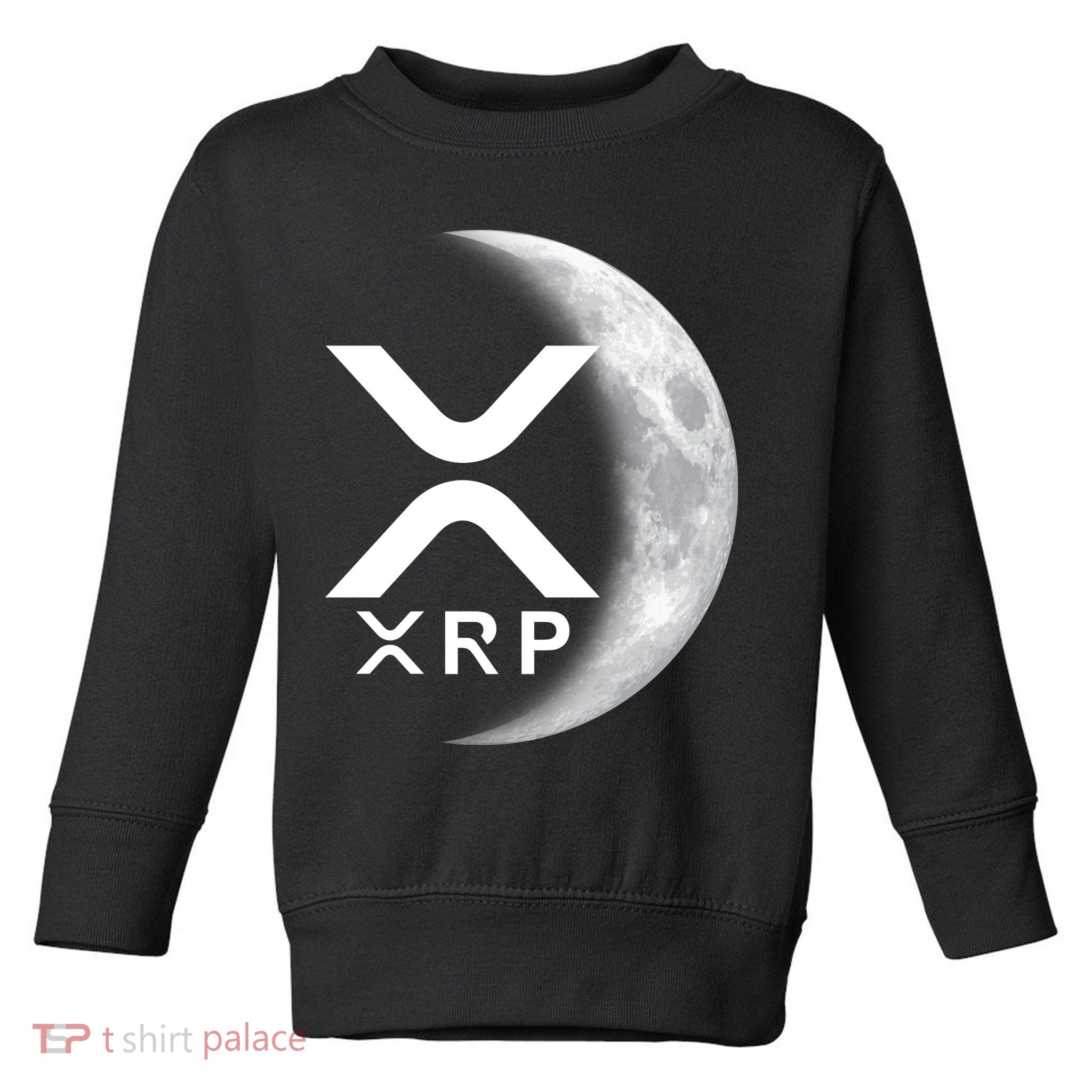 XRP Cryptocurrency To The Moon Toddler Sweatshirt