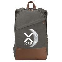 XRP Cryptocurrency To The Moon Cotton Canvas Backpack