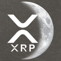 XRP Cryptocurrency To The Moon Cotton Canvas Backpack