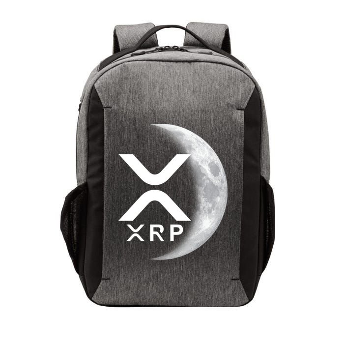 XRP Cryptocurrency To The Moon Vector Backpack