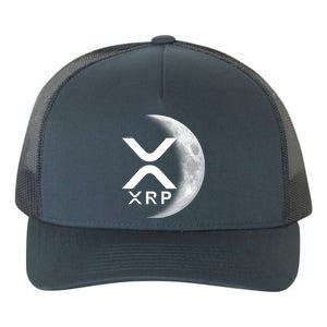 XRP Cryptocurrency To The Moon Yupoong Adult 5-Panel Trucker Hat