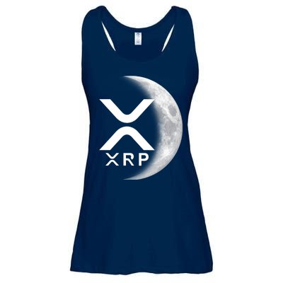 XRP Cryptocurrency To The Moon Ladies Essential Flowy Tank