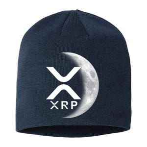 XRP Cryptocurrency To The Moon Sustainable Beanie