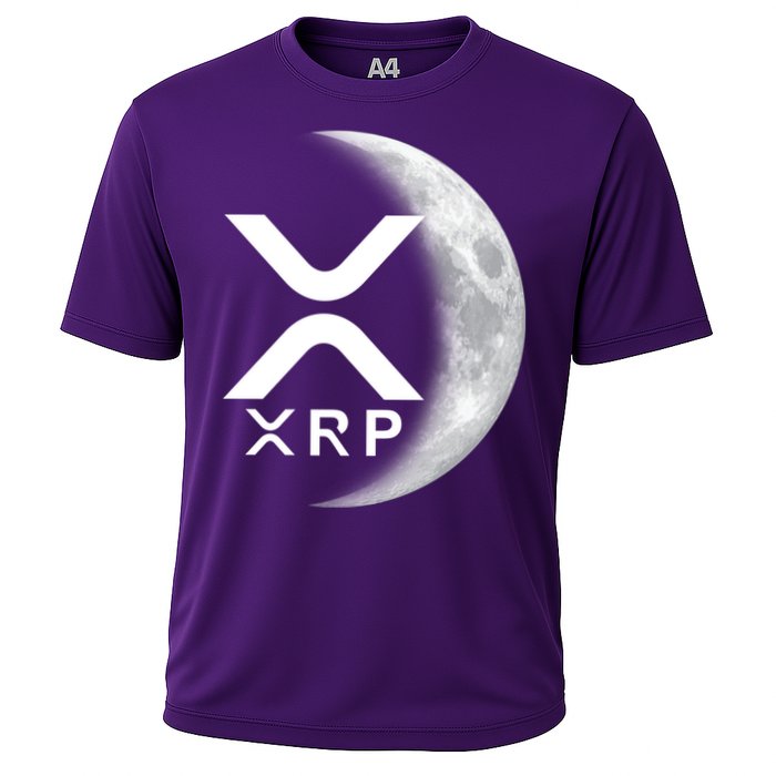 XRP Cryptocurrency To The Moon Performance Shirt