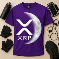 XRP Cryptocurrency To The Moon Performance Shirt