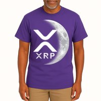 XRP Cryptocurrency To The Moon Tall T-Shirt