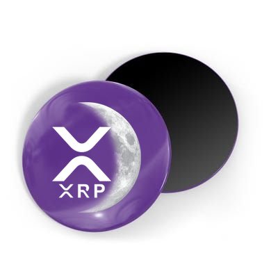 XRP Cryptocurrency To The Moon Magnet