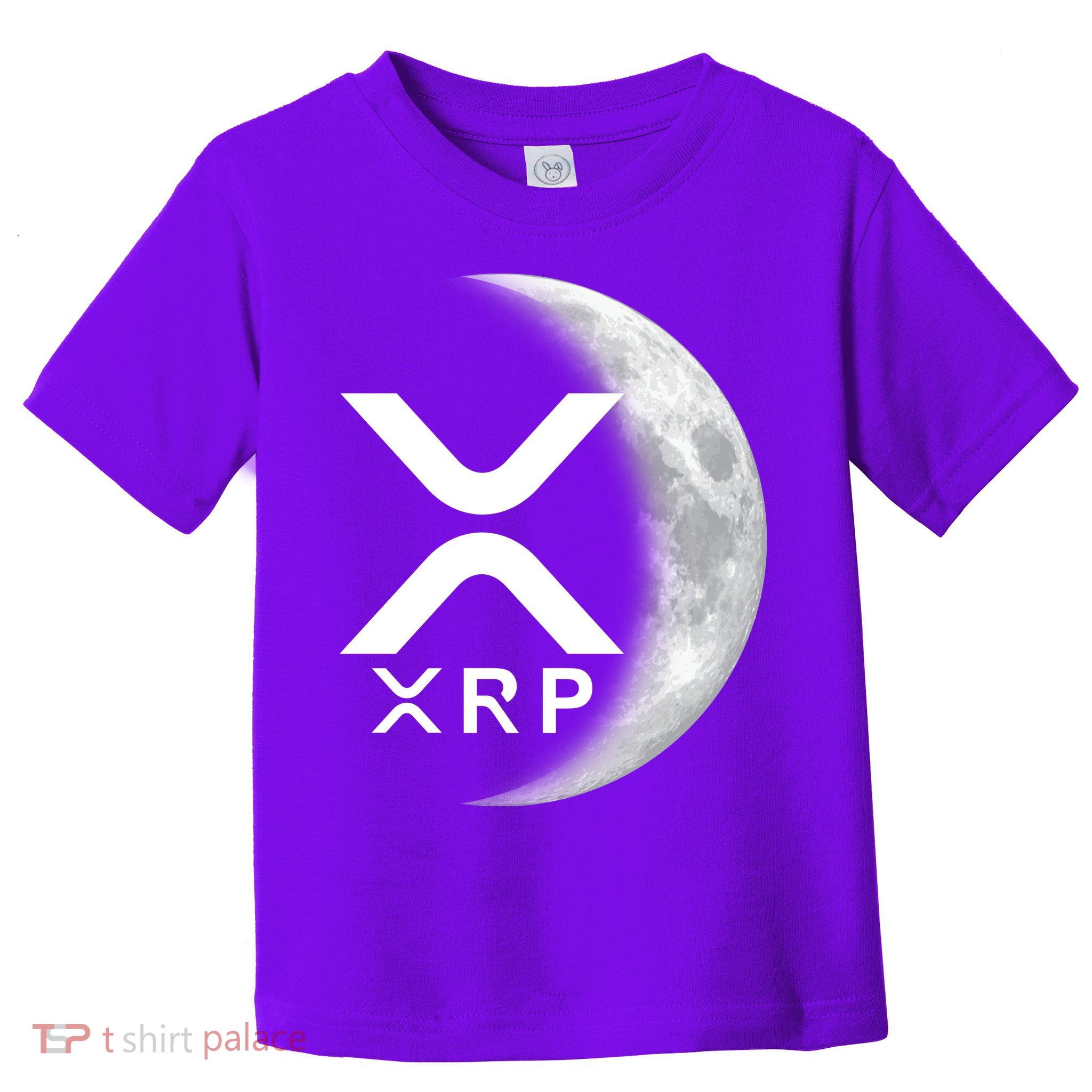 XRP Cryptocurrency To The Moon Toddler T-Shirt