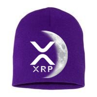 XRP Cryptocurrency To The Moon Short Acrylic Beanie