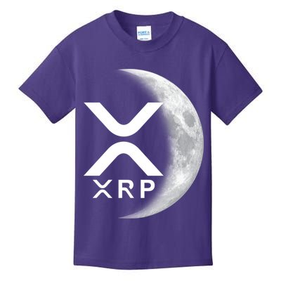 XRP Cryptocurrency To The Moon Kids T-Shirt