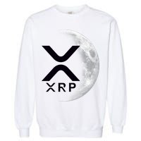XRP Cryptocurrency To The Moon Garment-Dyed Sweatshirt